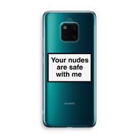 Safe with me: Huawei Mate 20 Pro Transparant Hoesje