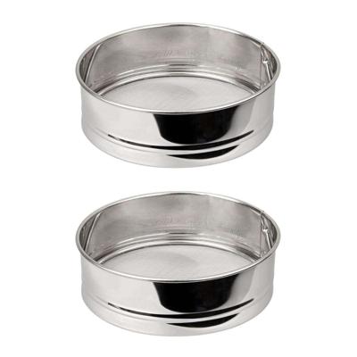 Set van 2 extra fijne roestvrijstalen keukenzeven - FACKELMANN - Basic - 18 cm
