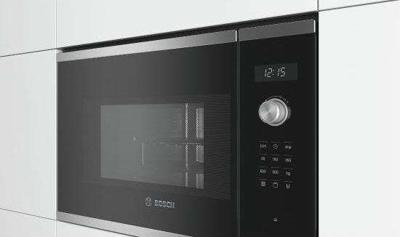 Bosch Serie 6 BEL554MB0 magnetron Ingebouwd Combinatiemagnetron 25 l 900 W Zwart, Roestvrijstaal