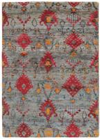 Rezas - Sari Silk - 180423, Multicolour (Black) - 250x300