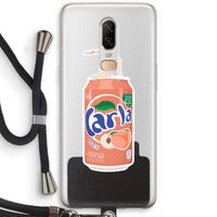 S(peach)less: OnePlus 6 Transparant Hoesje met koord