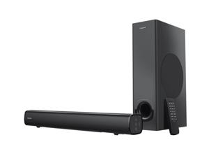 Creative Stage 2.1 PC-luidsprekers Bluetooth, Kabelgebonden, Digitaal 160 W Zwart