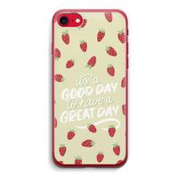 Don't forget to have a great day: iPhone SE 2020 Transparant Hoesje