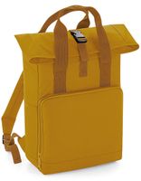 Atlantis BG118 Twin Handle Roll-Top Backpack - Mustard - 28 x 38 x 12 cm