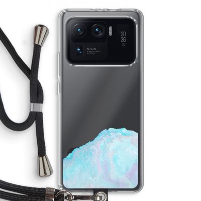 Fantasie pastel: Xiaomi Mi 11 Ultra Transparant Hoesje met koord