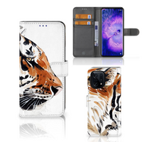 Hoesje OPPO Find X5 Watercolor Tiger - thumbnail