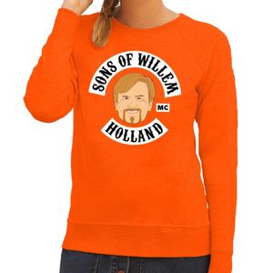 Oranje Sons of Willem sweater dames