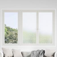 Raamfolie Mat gestreept 90 x 1000 cm PVC Raamfolie Mat gestreept 90 x 1000 cm PVC