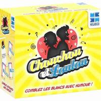 Bordspel - MEGABLEU - Chouchou en Loulou Nomade - 200 zinkaarten om aan te vullen met humor