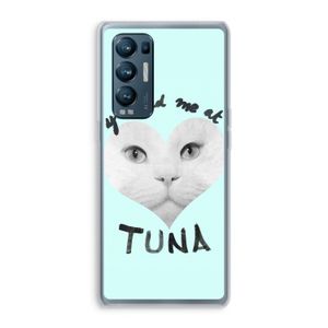 You had me at tuna: Oppo Find X3 Neo Transparant Hoesje