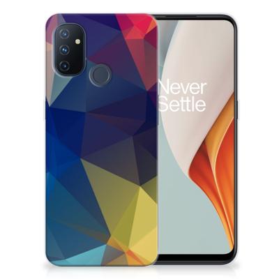 OnePlus Nord N100 | TPU Hoesje | Polygon Dark