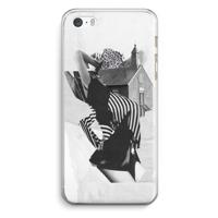 House: iPhone 5 / 5S / SE Transparant Hoesje