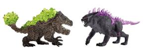 Schleich Eldrador - Schaduwlynx versus rotsbreker speelfiguur