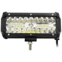 Berger & Schröter Werkschijnwerper 10 V, 12 V, 24 V, 30 V LED Arbeitsscheinwerfer 120 W, 12000 Lumen KS81120Combo Brede nabijgebied belichting (b x h x d) 167