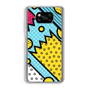 Pop Art #1: Xiaomi Poco X3 NFC Transparant Hoesje