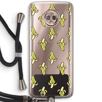 Bananas: Motorola Moto G6 Transparant Hoesje met koord