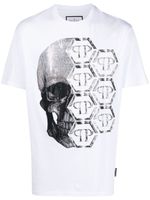 Philipp Plein t-shirt Skull and Plein à coupe courte - Blanc