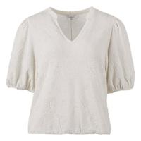 Enjoy - Beige | Dames | Blouse | Beige | S | regular | Kamst mode