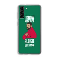 Sleigh Bells Ring: Samsung Galaxy S21 Plus Transparant Hoesje
