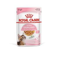 Royal Canin Kitten Sterilised natvoer in jelly (85 g) 4 dozen (48 x 85 g)