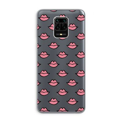 Lipjes: Xiaomi Redmi Note 9 Pro Transparant Hoesje