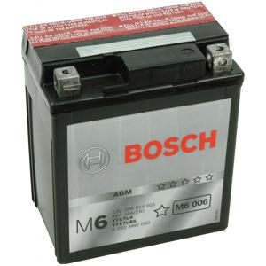 Bosch M6 006 voertuigaccu AGM (Absorbed Glass Mat) 6 Ah 12 V 50 A Motorfiets
