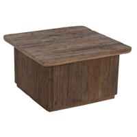 Hoofdtafel Home ESPRIT Bruin Hout 70 x 70 x 39 cm
