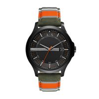 Horlogeband Armani Exchange AX2198 Leder/Textiel Multicolor 22mm