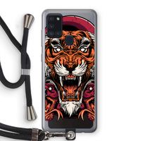 Tiger and Rattlesnakes: Samsung Galaxy A21s Transparant Hoesje met koord