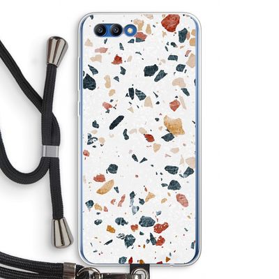 Terrazzo N°4: Honor 10 Transparant Hoesje met koord