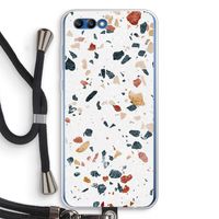 Terrazzo N°4: Honor 10 Transparant Hoesje met koord