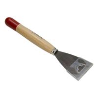 ANZA afsteekmes - 7 cm - houten steel met rode punt