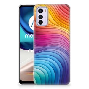 TPU Hoesje voor Motorola Moto G42 Regenboog