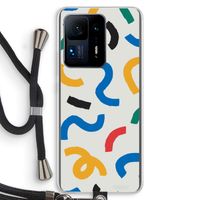 Illustratieve pop 2: Xiaomi Mi Mix 4 Transparant Hoesje met koord