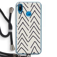 Marrakech Arrows: Huawei P20 Lite Transparant Hoesje met koord