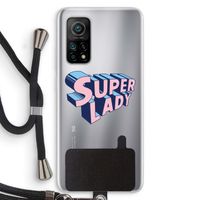 Superlady: Xiaomi Mi 10T 5G Transparant Hoesje met koord