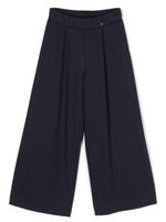 Monnalisa pantalon ample court en maille métallisée - Bleu