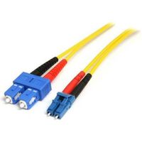 StarTech.com 10 m single-mode duplex glasvezelpatchkabel LC-SC