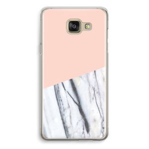 A touch of peach: Samsung Galaxy A5 (2016) Transparant Hoesje