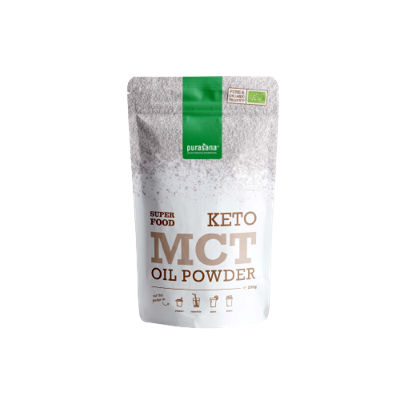 Purasana Poeder Superfoods Super Food Tea Keto MCT Oil Powder 200gr Purasana Poeder Superfoods Super Food Tea Keto MCT Oil Powder 200gr