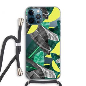 Fantasie jungle: iPhone 12 Pro Max Transparant Hoesje met koord