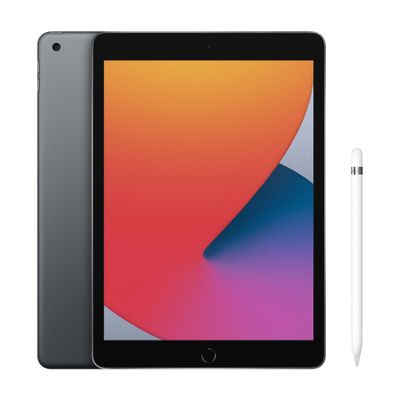 Apple iPad (2020) 10.2 inch 128 GB Wifi Space Gray + Pencil Apple iPad (2020) 10.2 inch 128 GB Wifi Space Gray + Pencil