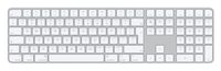 Apple Magic Keyboard Touch ID Num Key Toetsenbord Bluetooth QWERTY, US internationaal Wit Oplaadbaar - thumbnail