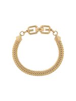 Givenchy Pre-Owned bracelet à plaque logo - Or