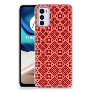 Motorola Moto G42 TPU bumper Batik Rood