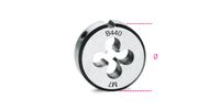Beta Snijplaten, grove spoed, metrische draad, verchroomd staal 440 8 - 004400008