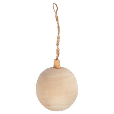 Creativ Company Kerstbal hanger hout, 6,4cm