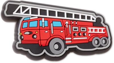 Crocs Lights Up Fire Truck Jibbitz Charm Multi