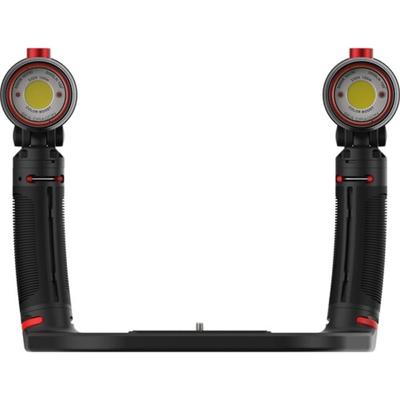 SeaLife Sea Dragon DUO 6000F Color Boost set (incl 2x 3000 Color Boost lights, ultra dual tray, SL944 case)