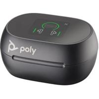 POLY Voyager Free 60+ UC zwarte oplaadcase met touchscreen voor BT700 USB-A-adapter